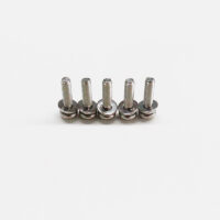 DIN 7985 Stainless Steel Pan Head Screw and Flat Washer Assembly